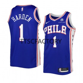 Dres Philadelphia 76ers James Harden 1 Nike 2022-2023 Icon Edition Royal Swingman - Muške